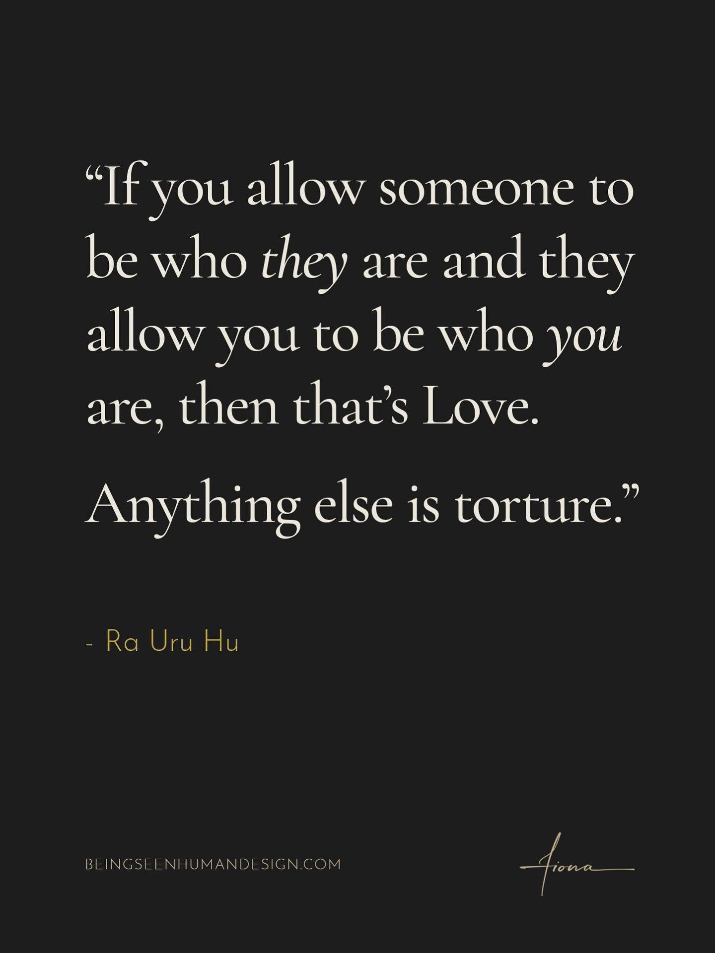 How much of the spectrum of YOU do you fully, truly accept? Even the parts you deem shitty, or in need of fixing? What about your partner? Your parents?? Your kids?? 

Self-awareness becomes self-acceptance becomes self-love. 

This is the work ❤️

L