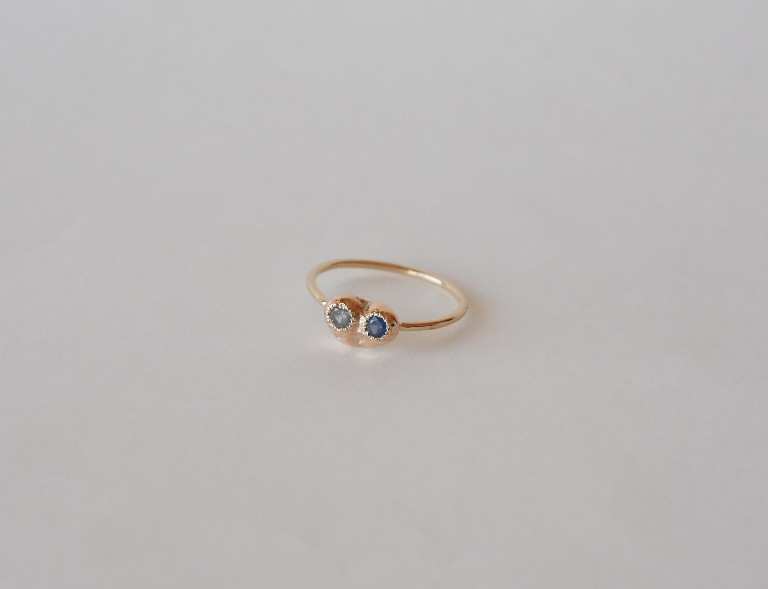 Opalescent Sapphire Ring