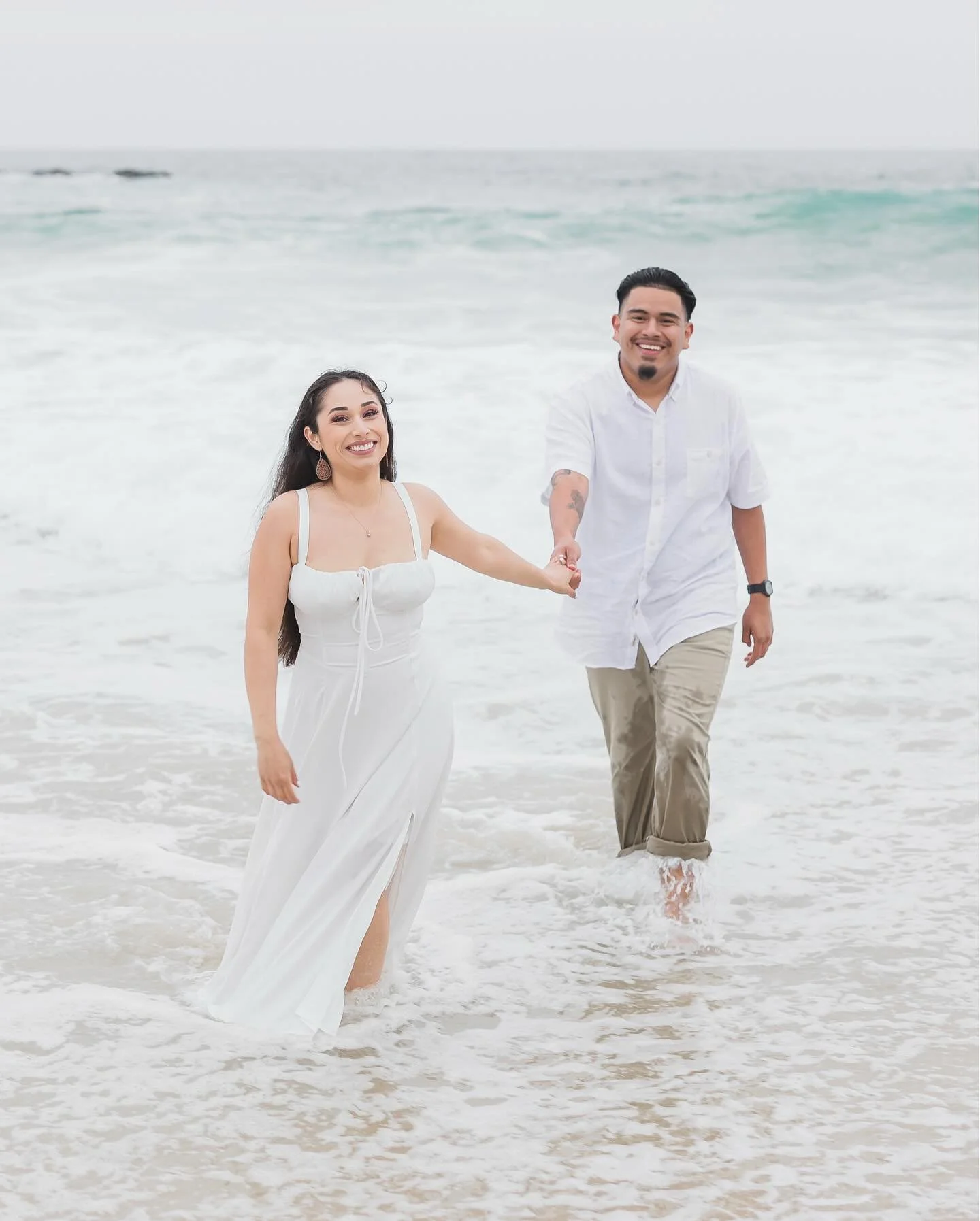 Happy Wedding Day Angie + Elian! 🥂💍
From sandy toes to sweet Polaroid snaps, you two brought all the magic (and a little splash 😜) to your engagement shoot!🌊
Can&rsquo;t believe today&rsquo;s the day you make it official!!
Wishing you a lifetime 