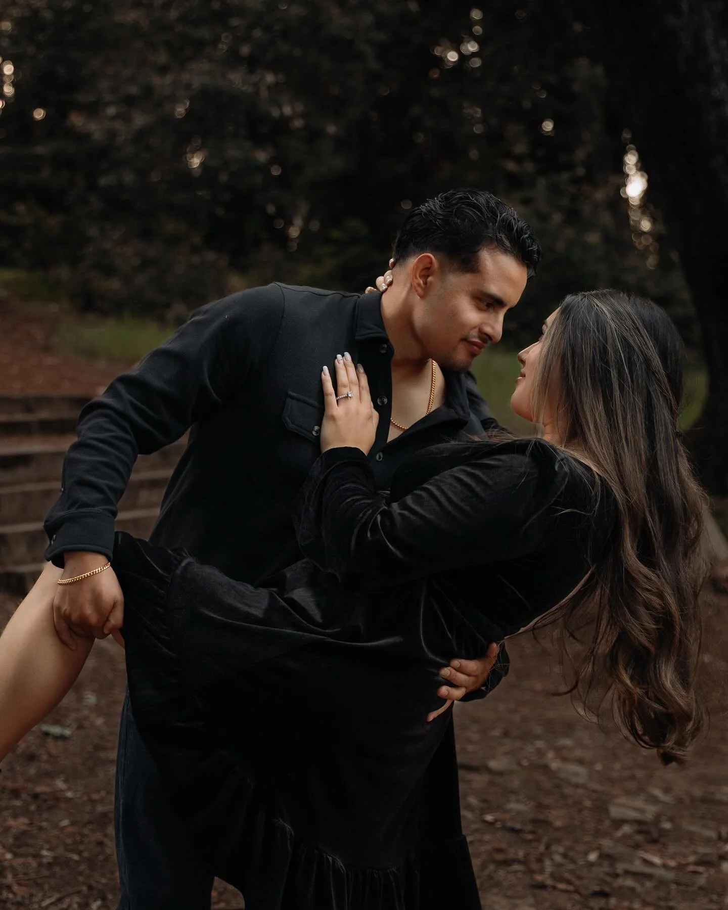 Today&rsquo;s the day for Jenique + Abel!!! 🖤
.
From golden light under the redwoods to wedding day vows 
Still can&rsquo;t get over how effortlessly these two bring that timeless, dark + moody magic wherever they go🖤
.
#gusvasquezphotography #gusv