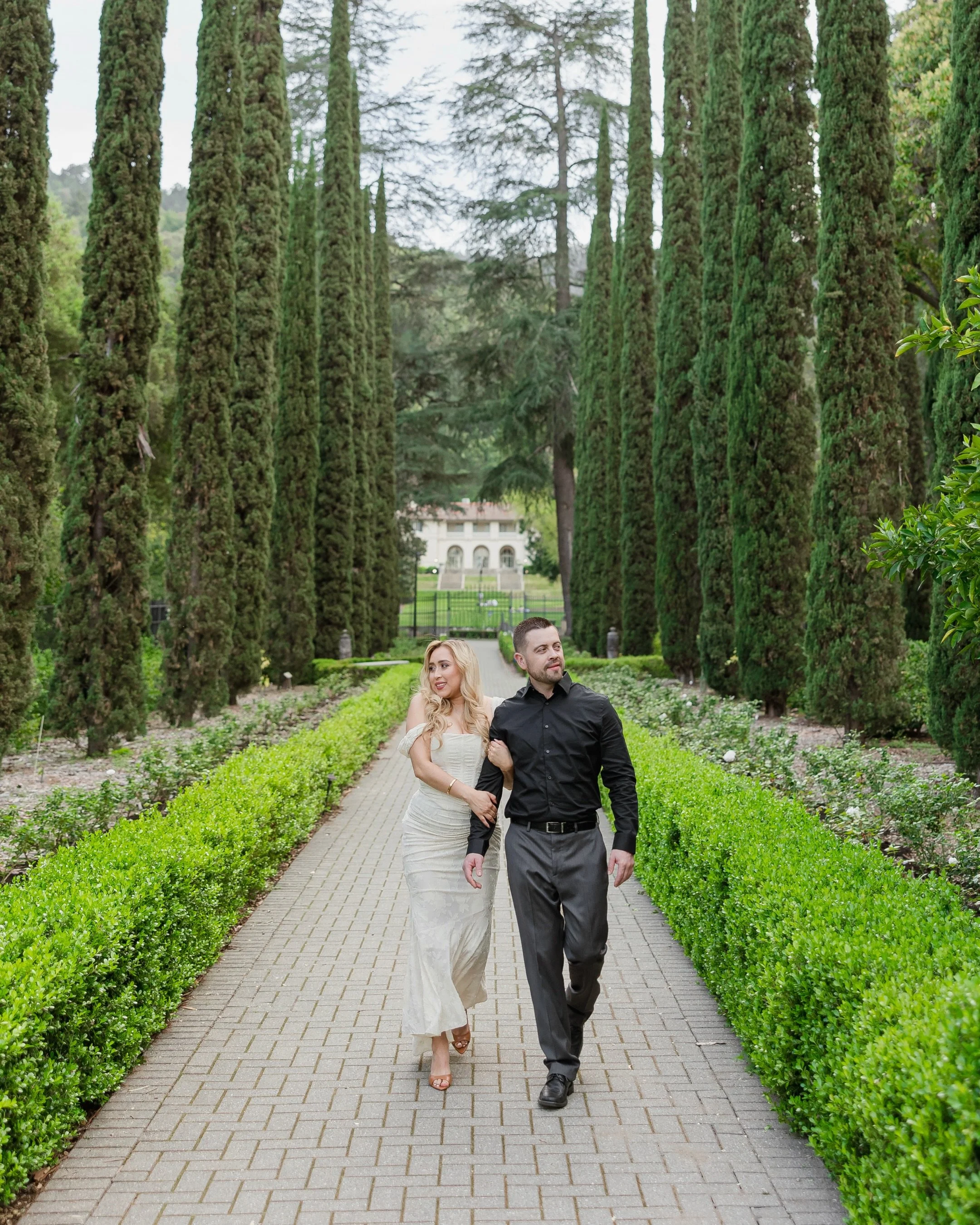 Crystal + Jaime ✨

There&rsquo;s something timeless about slowing down and celebrating this season of life together.

From wandering the gardens to sharing a champagne toast beneath the wisteria, every part of this engagement session felt effortless,