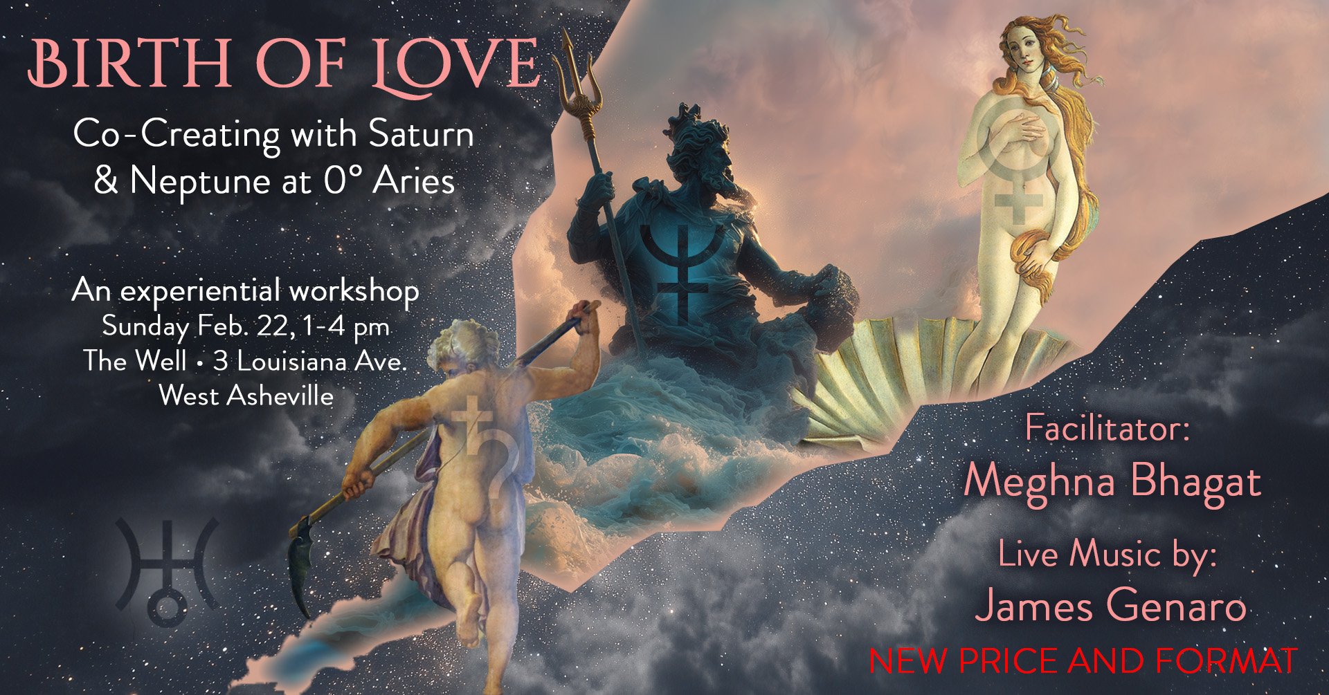Birth of Love: Co-Creating with Saturn &amp; Neptune at 0° Aries