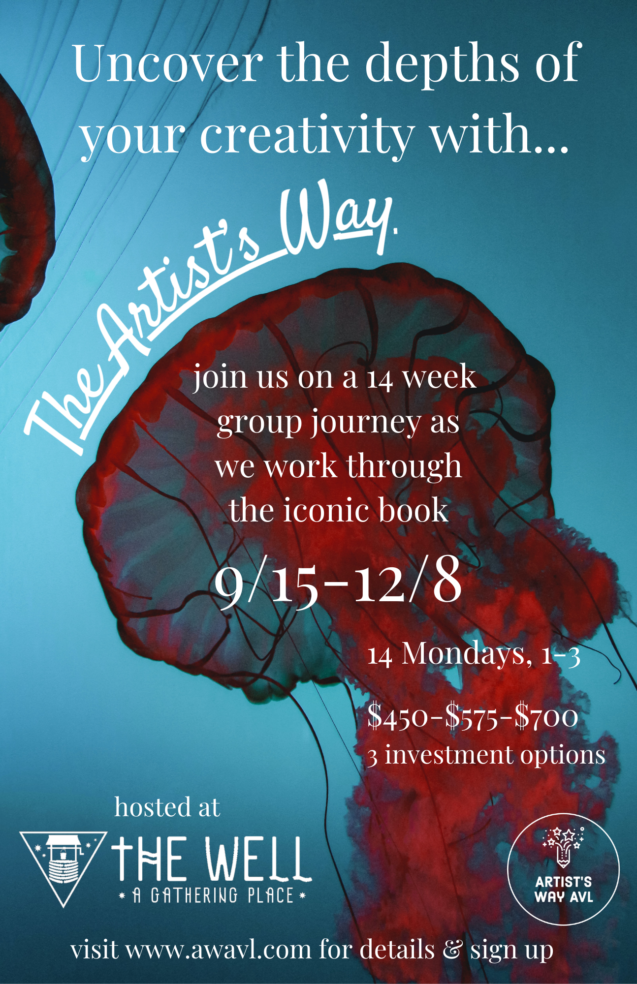 The Artist’s Way w/ Gina Purri and Conly Basham
