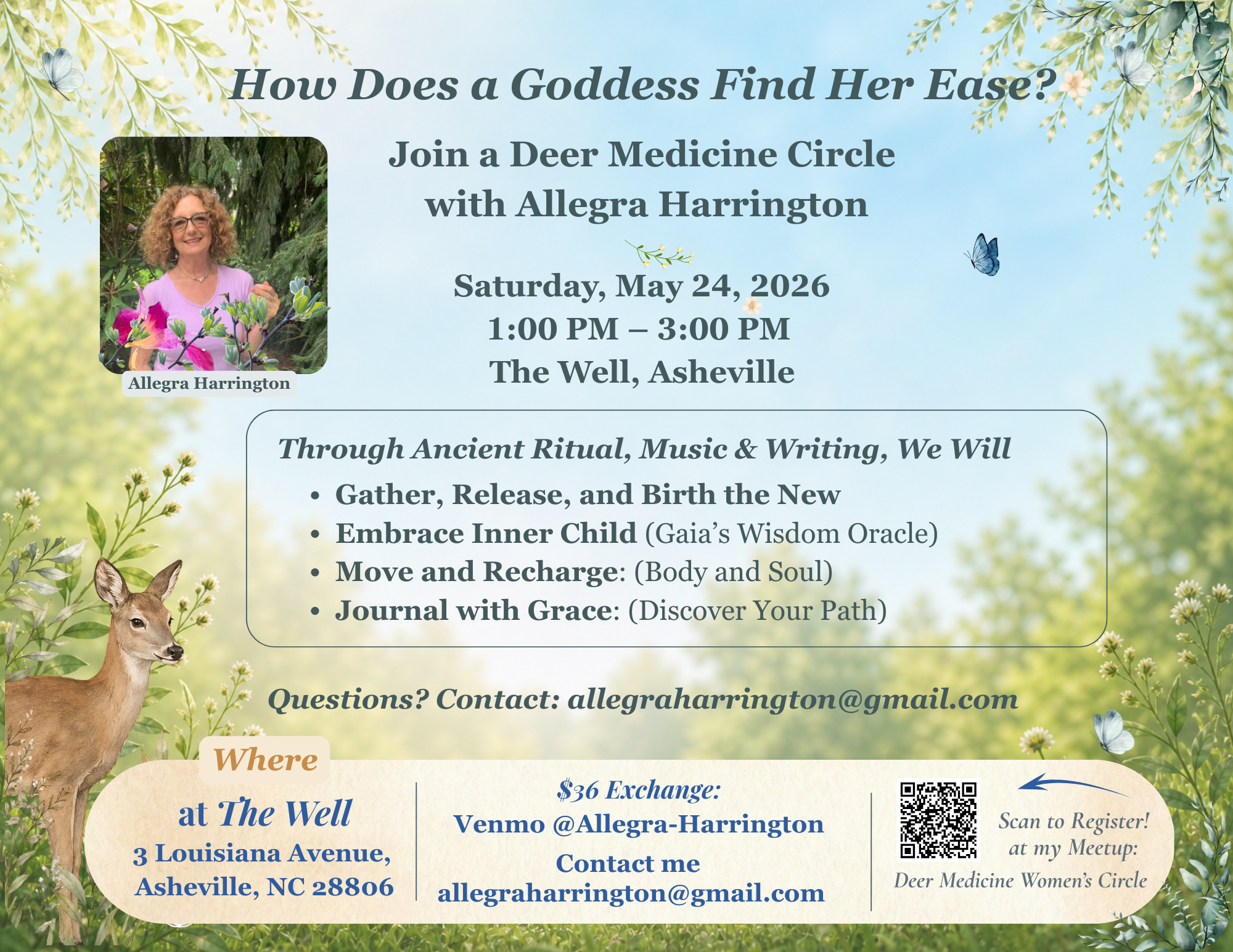 How Does a Goddess Find Her Ease?