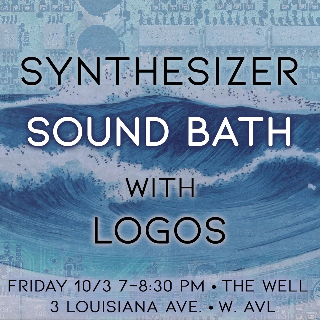 Synthesizer Sound Bath w/Logos