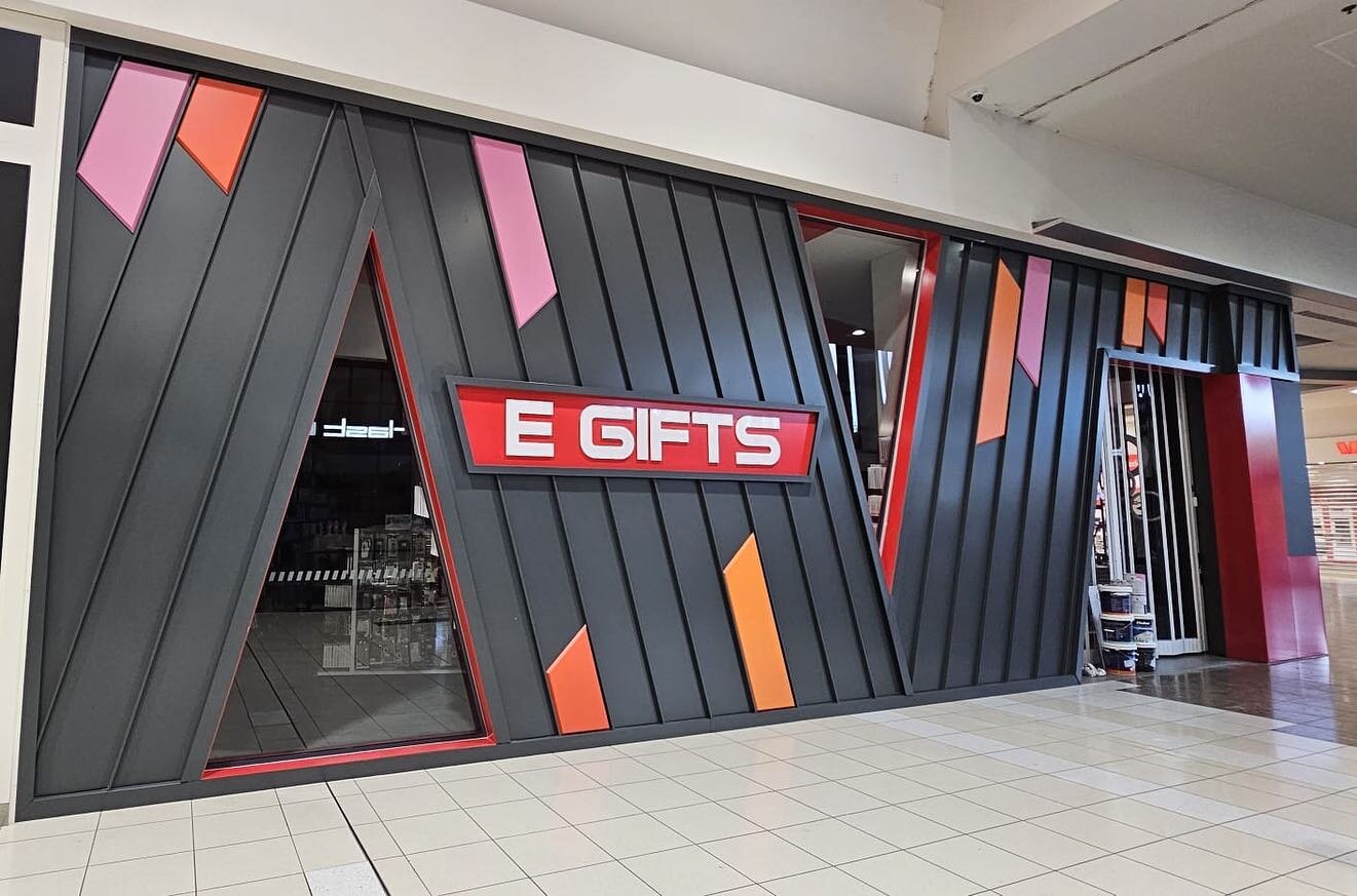 Euroform Wall Cladding completed at E Gifts - Sylvia Park. An epic project to be involved with, a lot of intricate details!