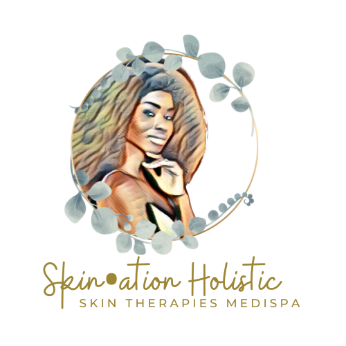 A woman with long hair posing with her hand near her chin, seen through a decorative circular frame with a white floral border.