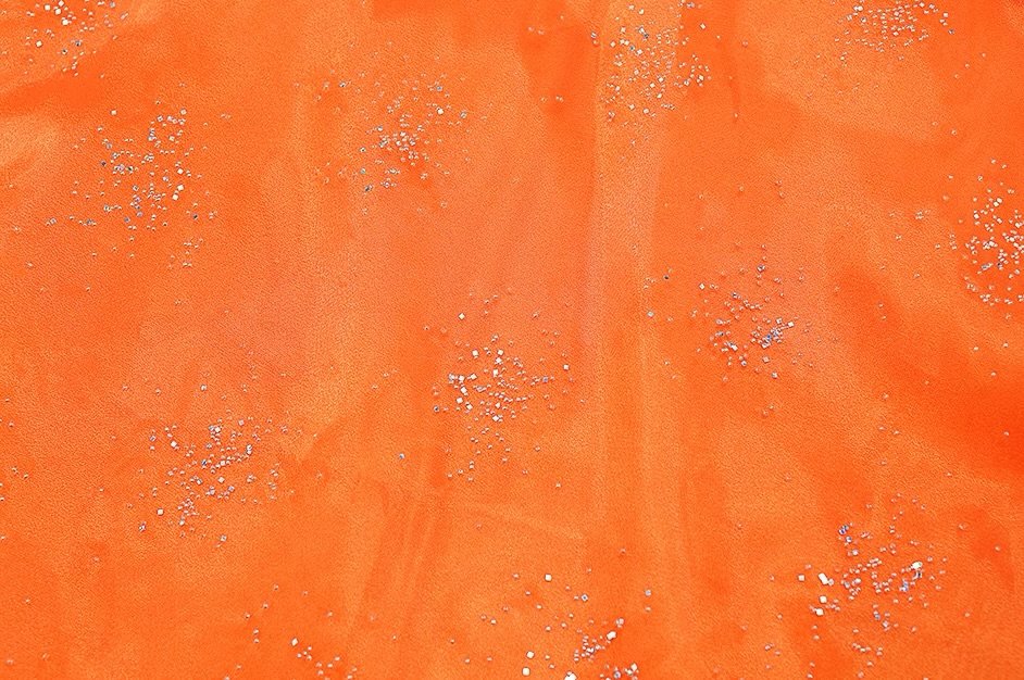 Orange Diamond Organza