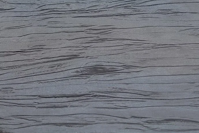 Charcoal Crushed Taffeta