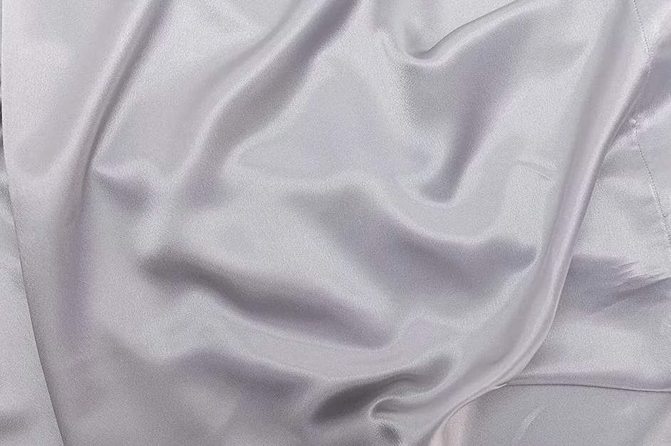 Silver Lamour Satin
