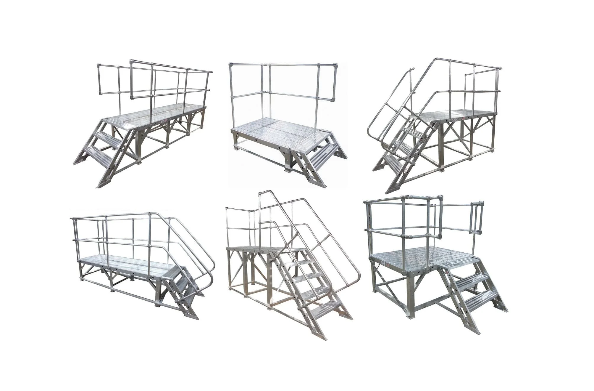 Industrial Work Platforms — Metallic Ladder