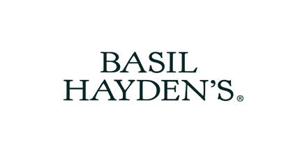 Logo for Basil Hayden's, a bourbon whiskey brand, featuring the text in a stylized font.