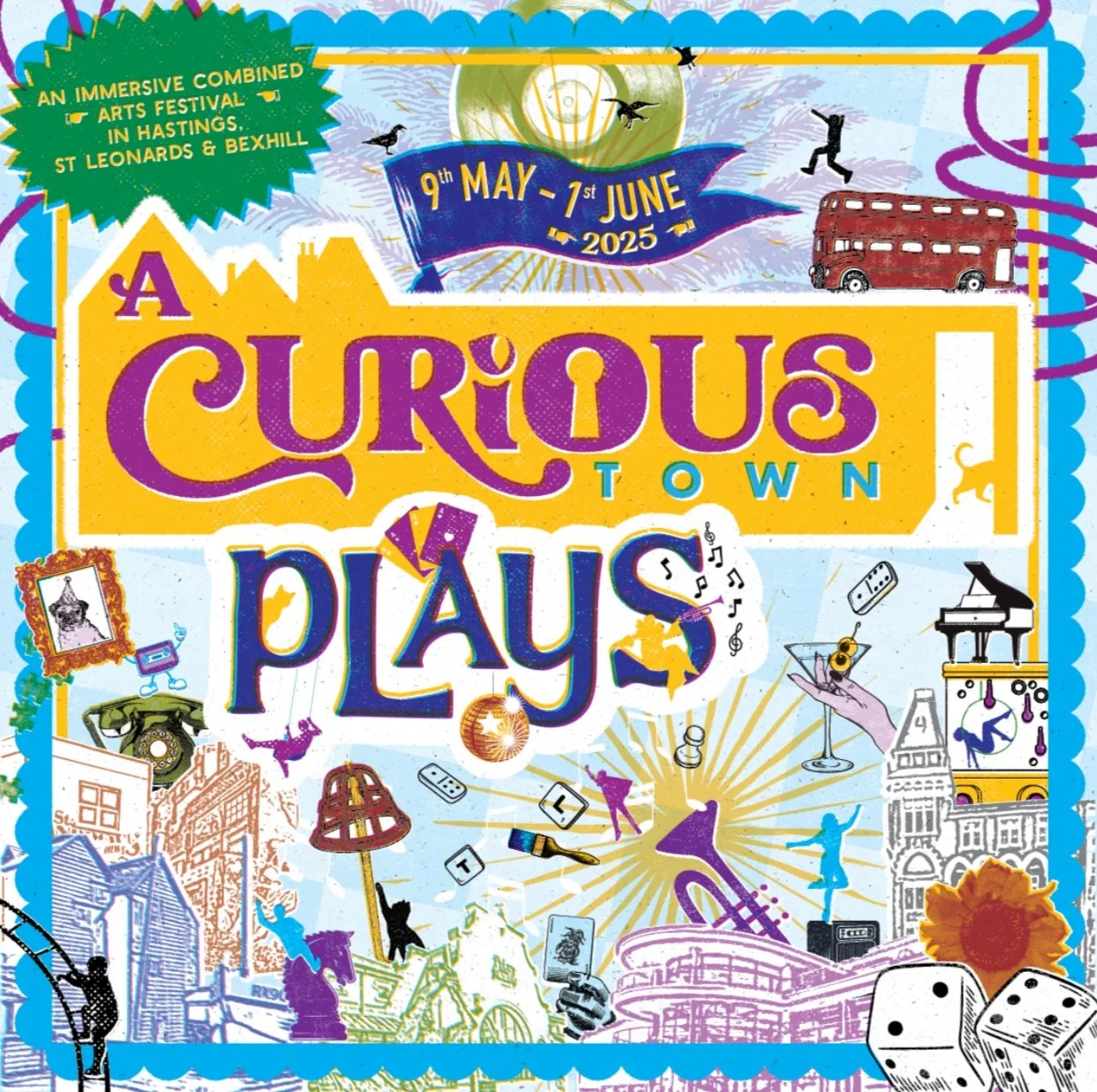 A Curious Town Plays