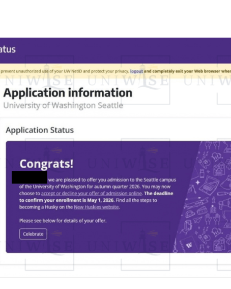 UW Undergraduate Offer
