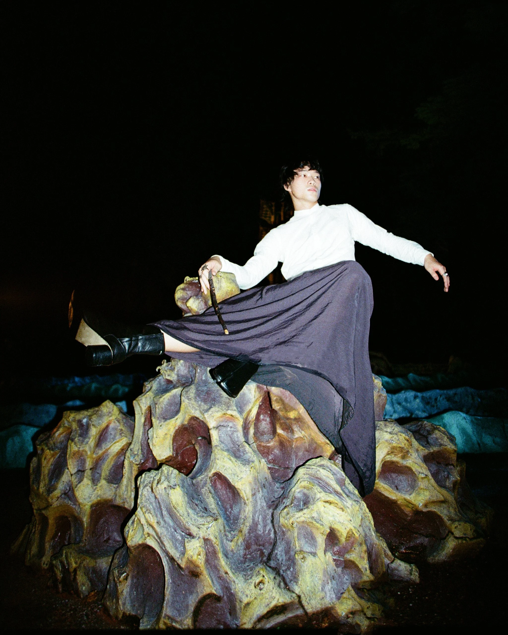 Model: Russell Su, 
Singapore,
Shot on film 