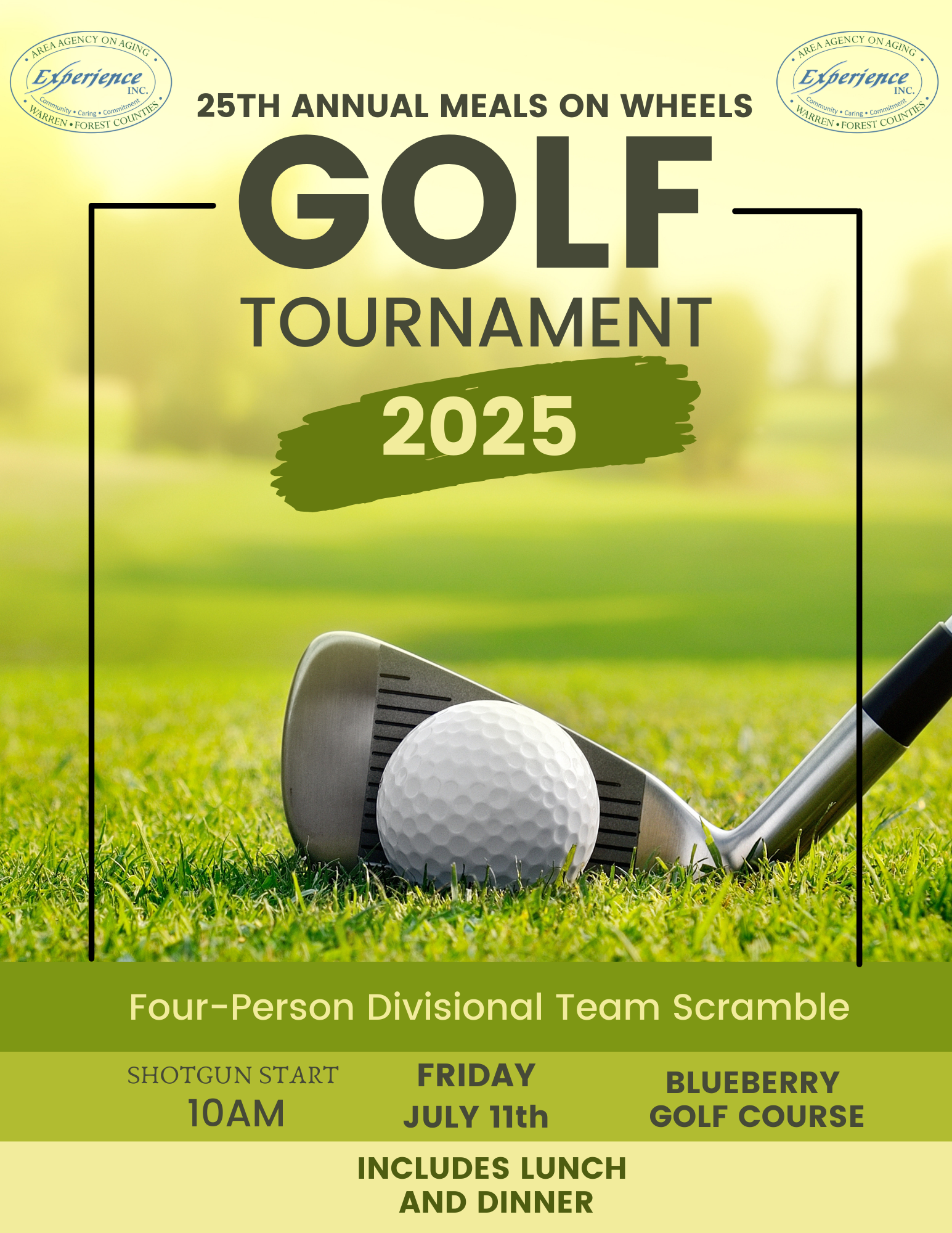 Green Realistic Golf Tournament Flyer .png