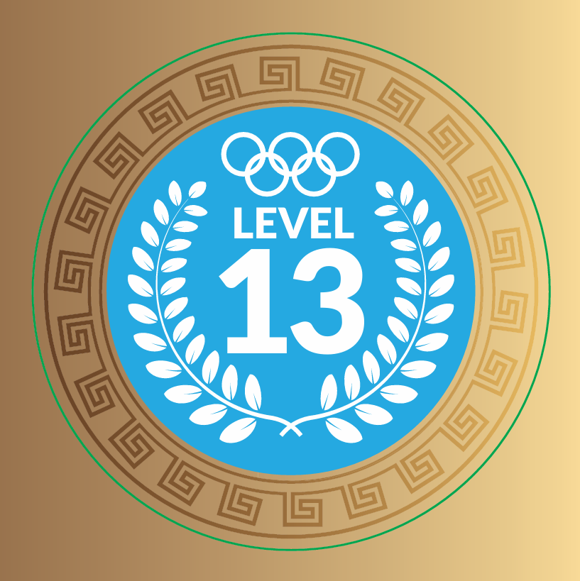 LEVEL 13 MEDAL