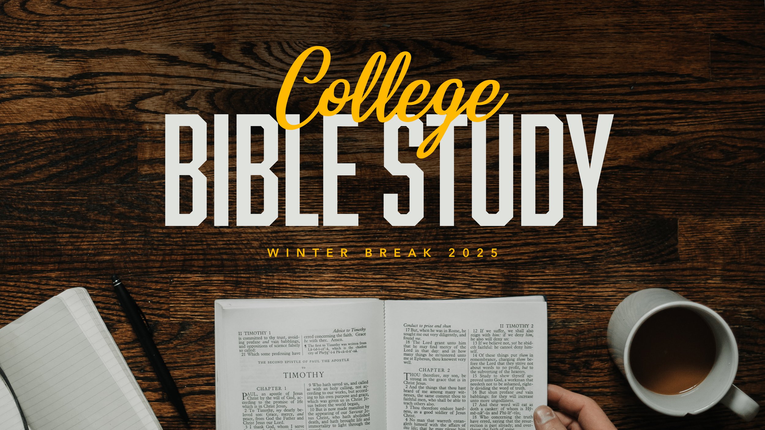 Winter College Bible Study