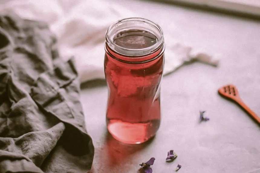 Violet leaf & Honey Syrup