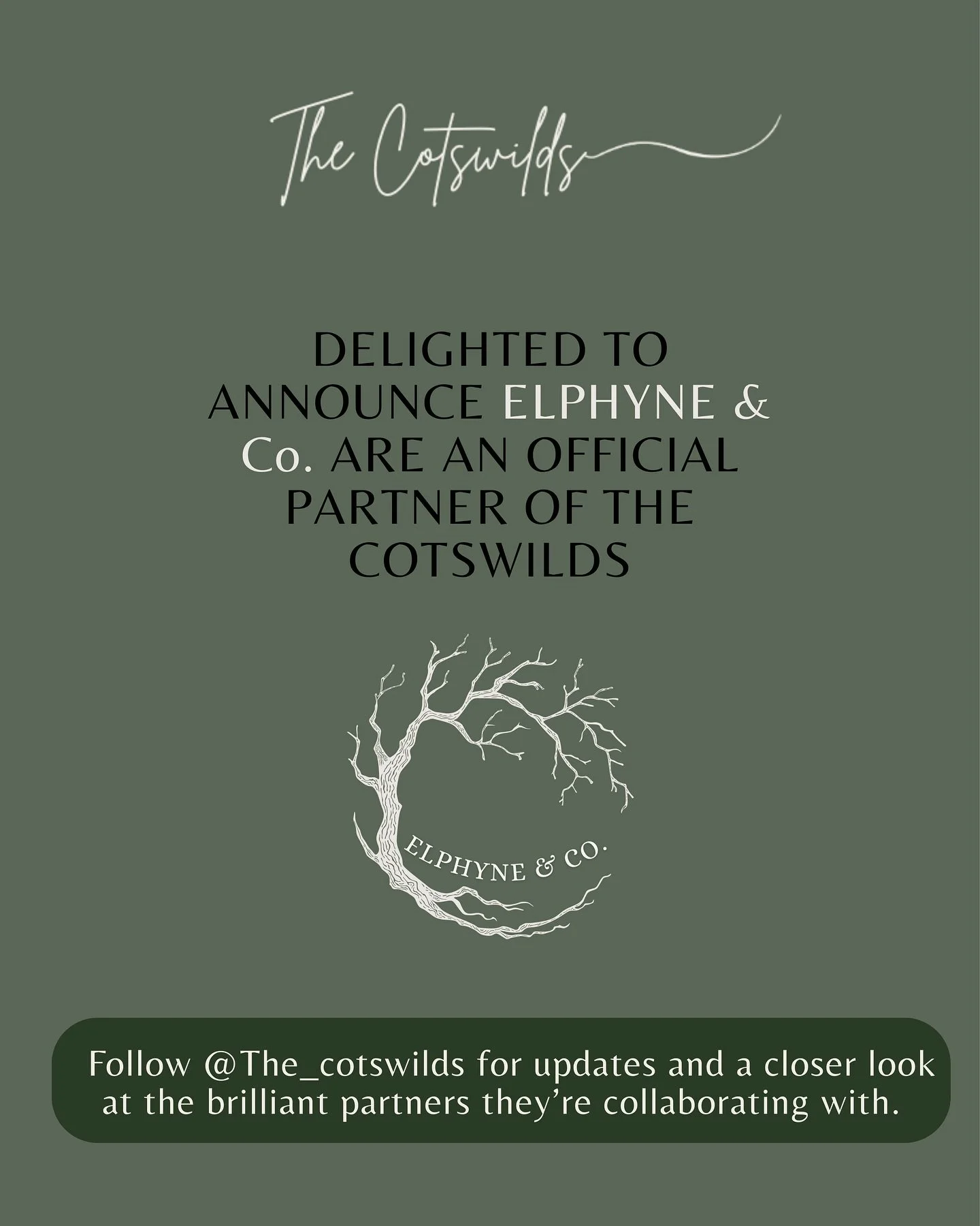 We are excited to be part of this collaborative project with other Cotswolds businesses. 🎉🤷🏻&zwj;♀️

Visit @the_cotswilds to learn about their members' offers and our product discounts.
