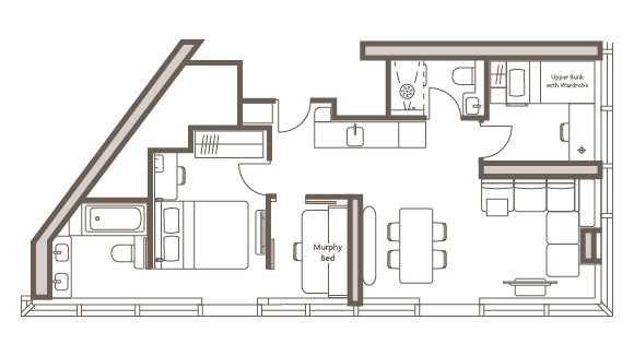 3 Bedroom Layout