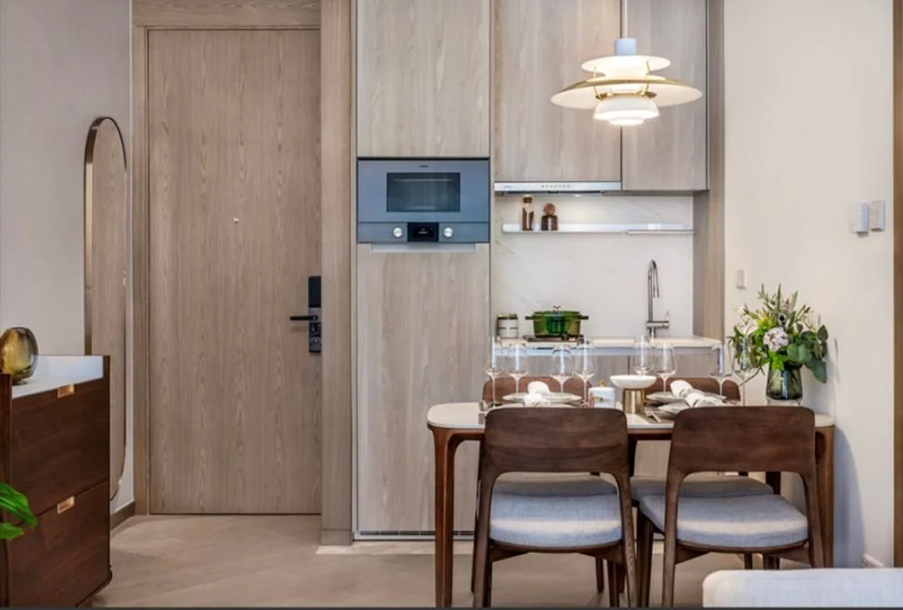 One Central Place Serviced Apartment Kitchen