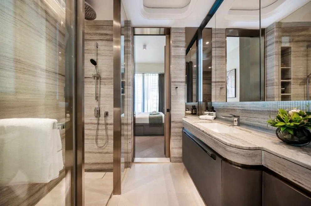 One Central Place Serviced Apartment Bathroom