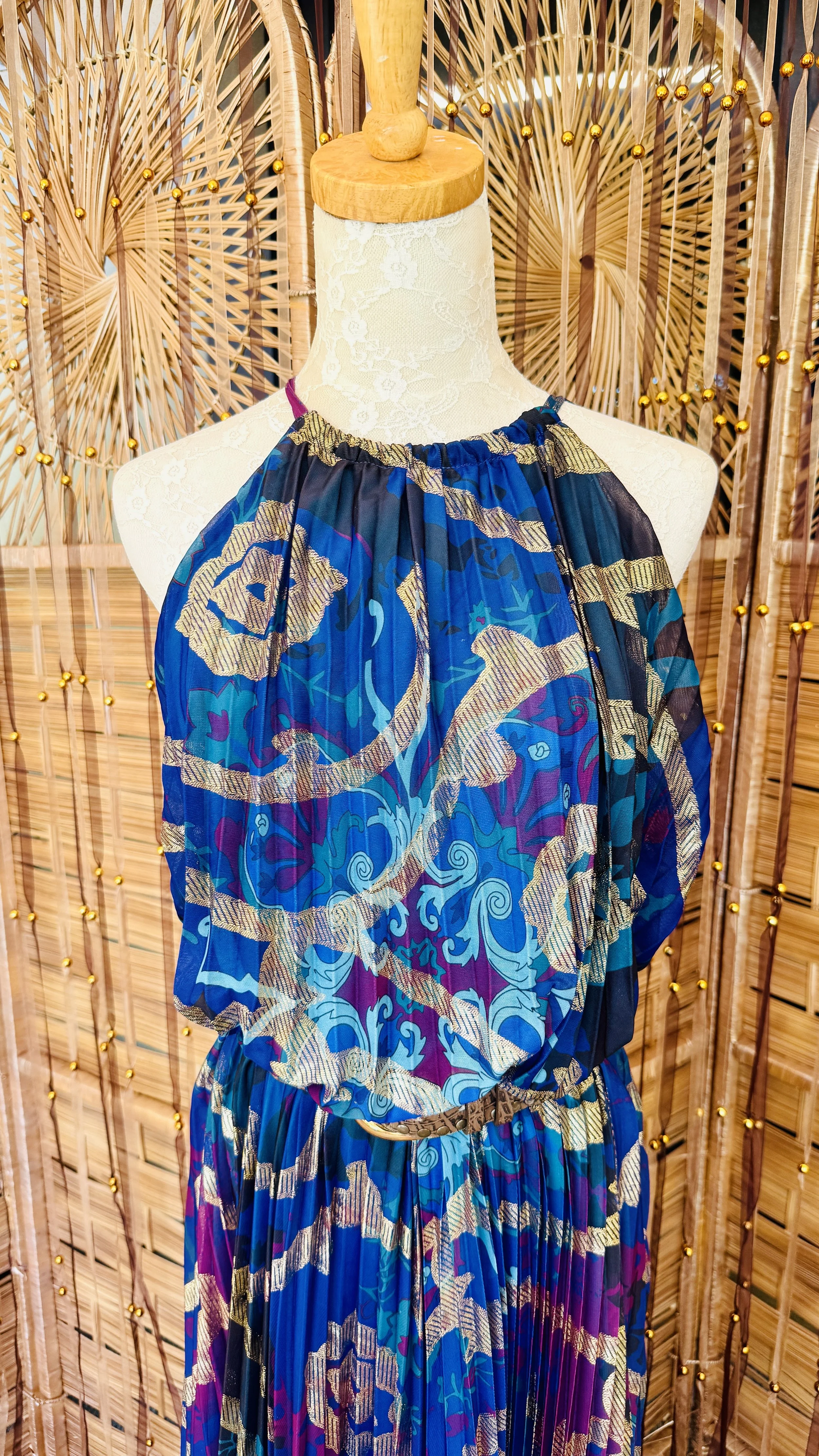 Vintage 70 'Studio 54 Party Maxi Dress