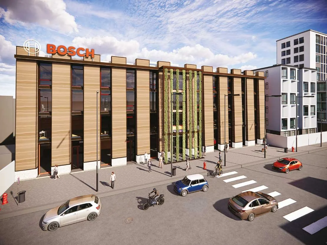 Siège Bosch Casablanca Bâtiment Terre, entre innovation et tradition