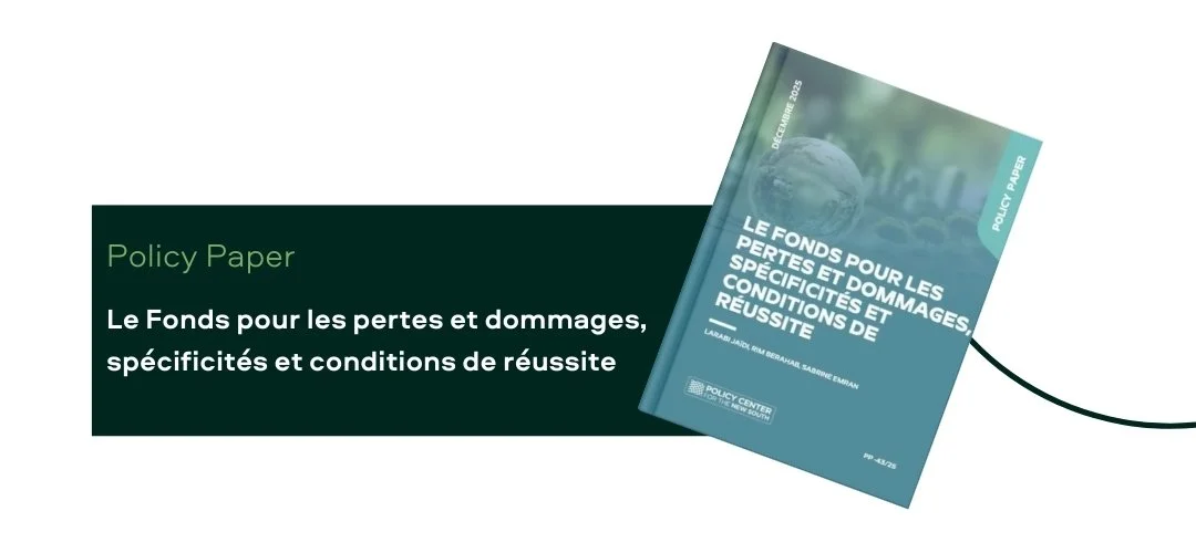 Policy Paper fonds pour les pertes et dommages