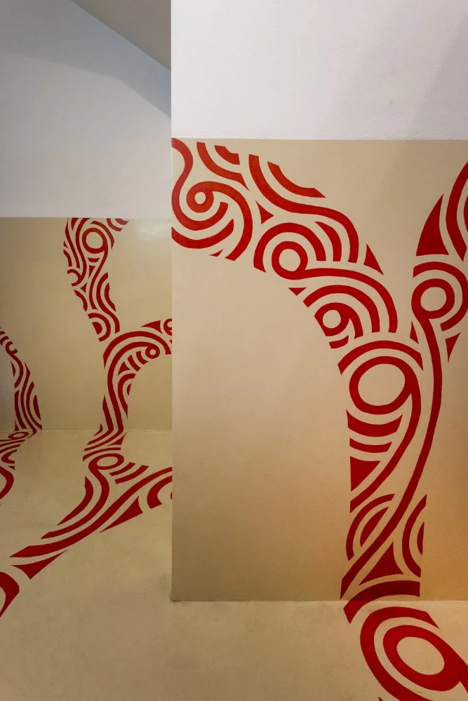Murales "Red Tree" 2014 (dettaglio)