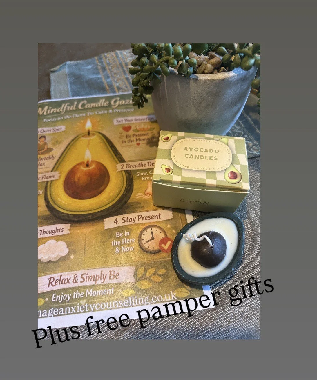 Avocado Meditation Candle