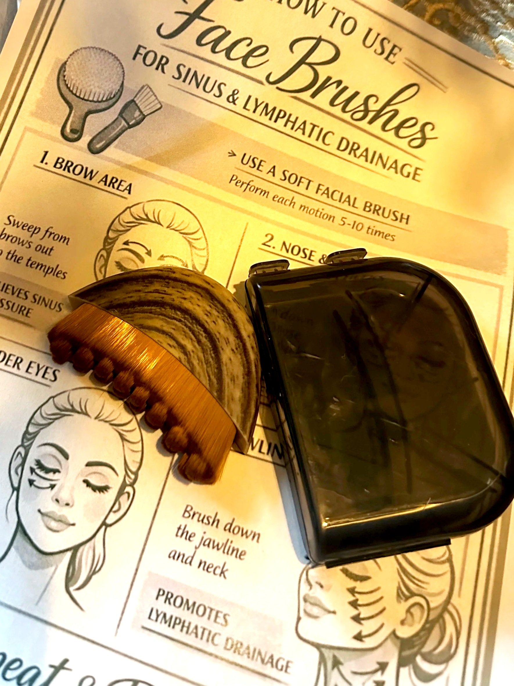 Lymphatic Drainage Face Brush