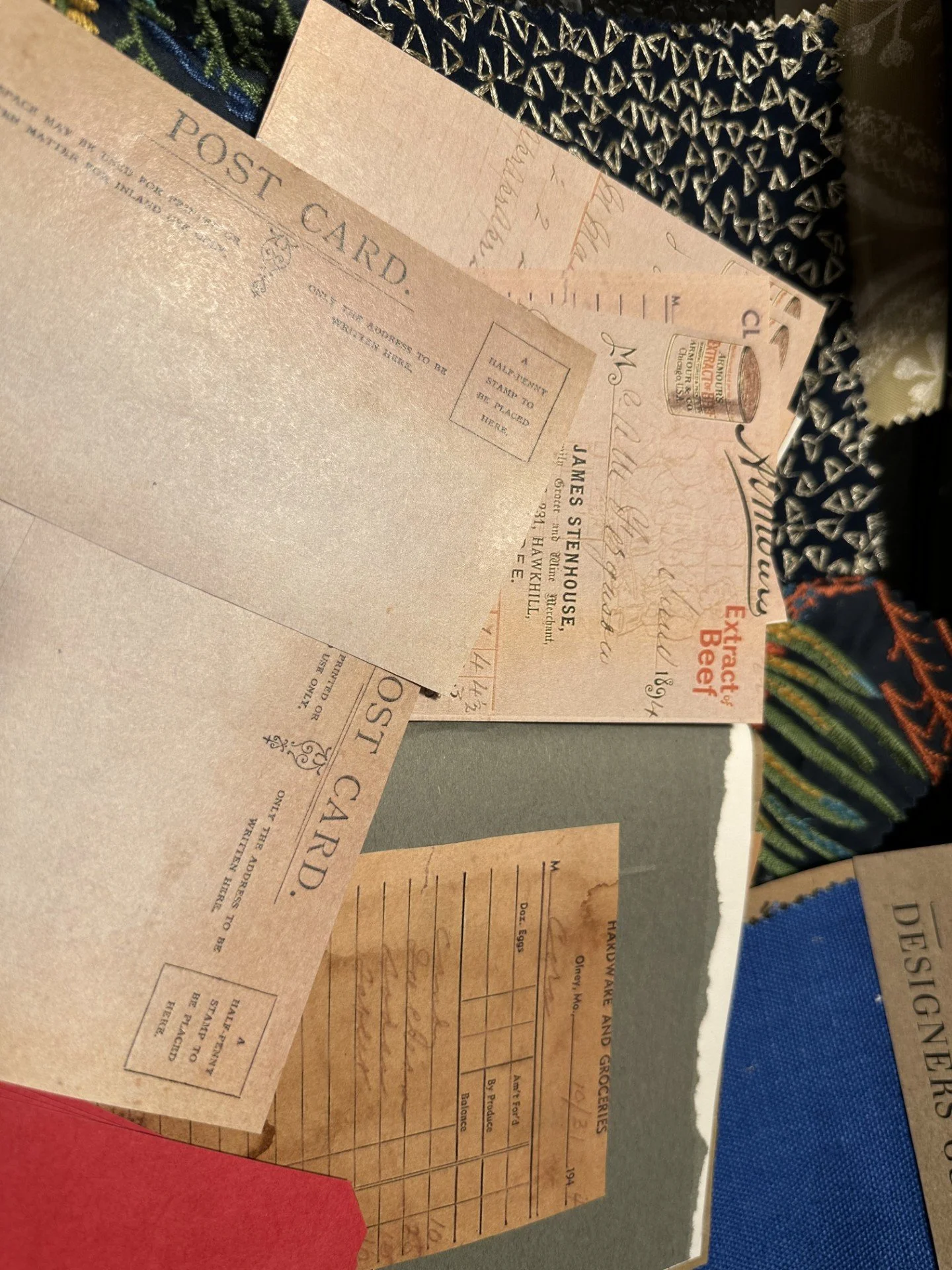 Ephemera - one-of-a-kind journaling treasures crafted from the charm of yesteryear