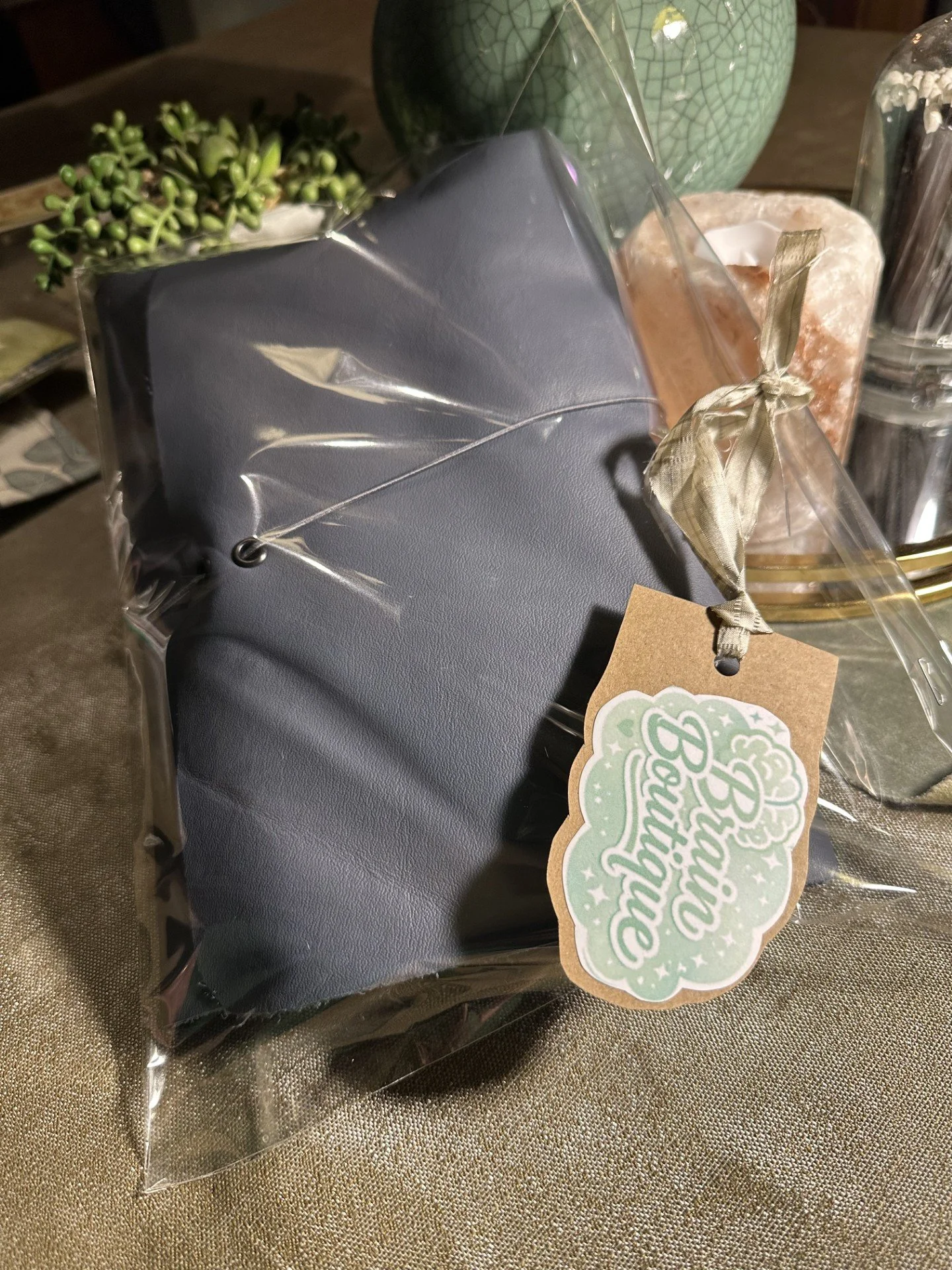 Leather, hand-made, Joy Journal / Sketchbook / Gratitude Journal / Travel Journal – Gratitude & Mindfulness Journal for Daily Self-Care