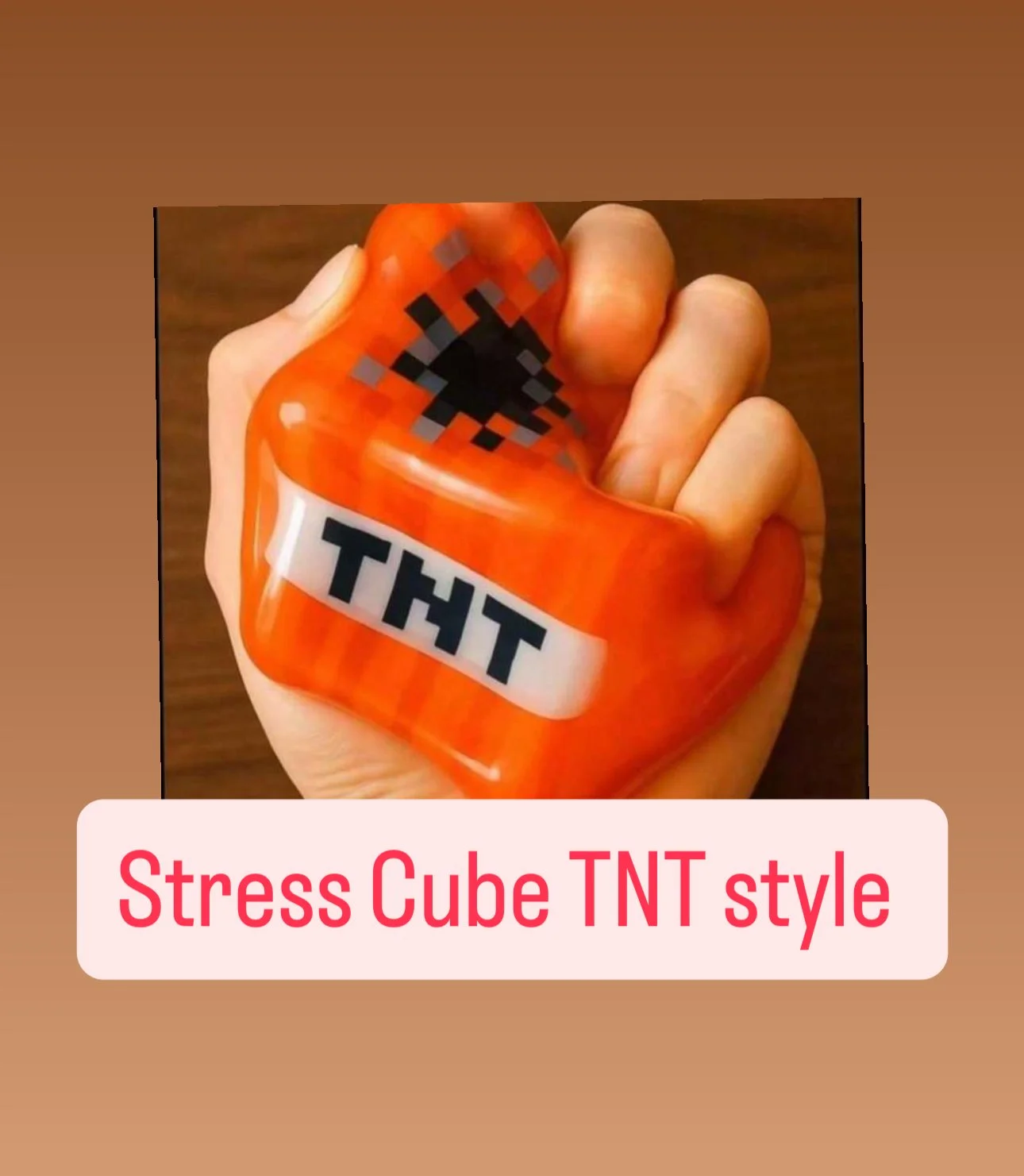 TNT Style Stress Cube
