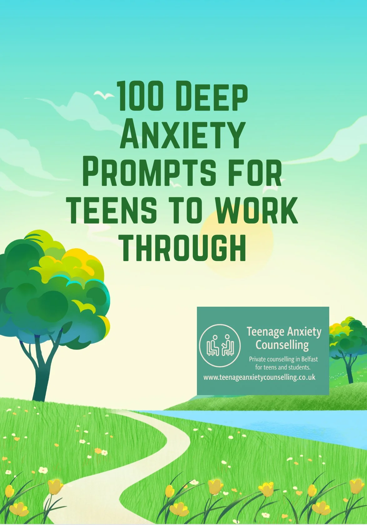 100 Deep Anxiety Prompts - downloadable/print at home