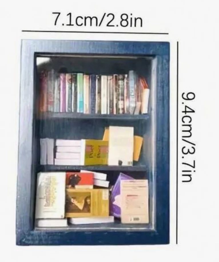 Anxiety Bookshelf - The Tiny Toy That Brings Big Calm