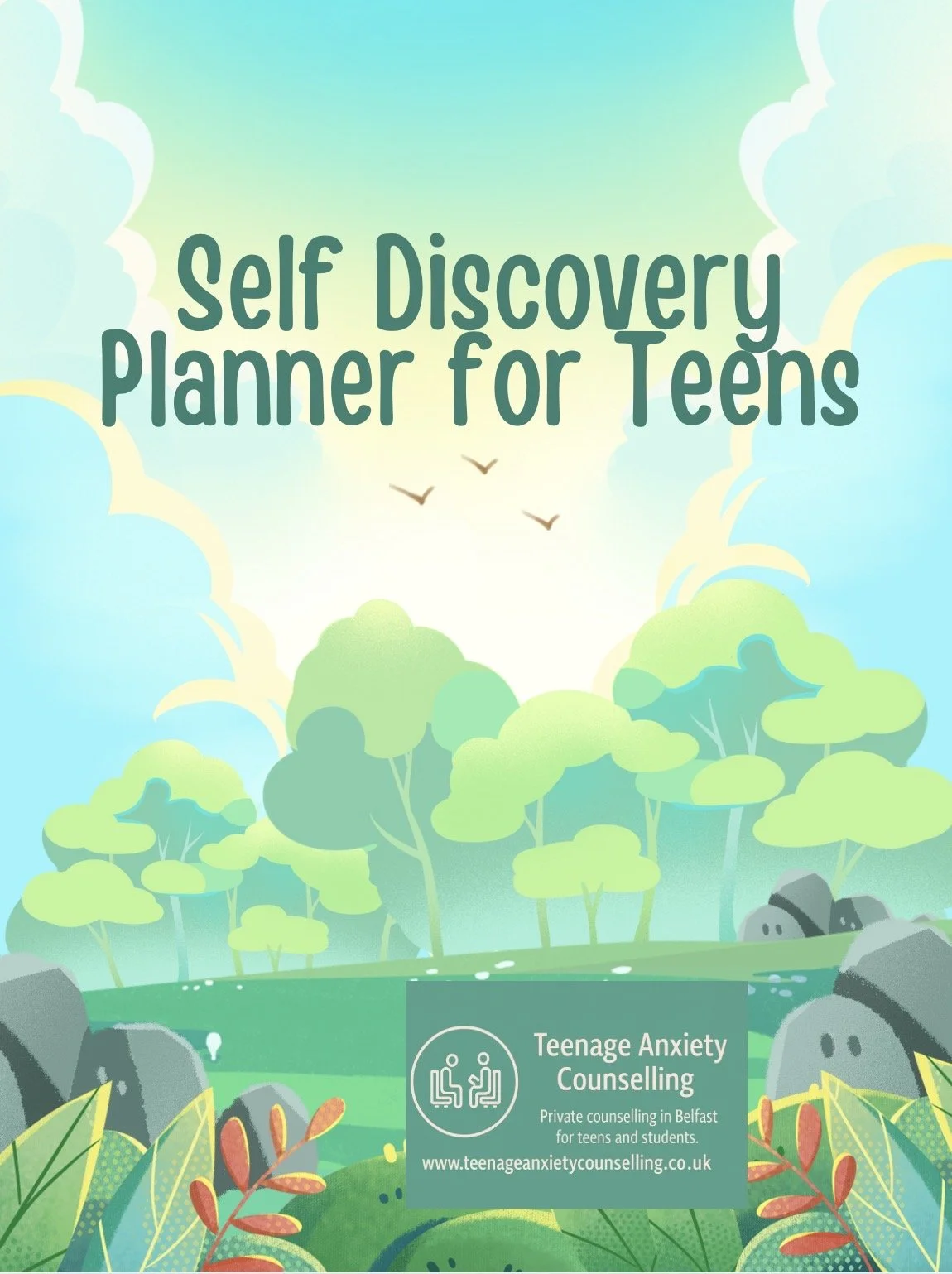 Self Discovery Journal for Teens  - downloadable/print at home