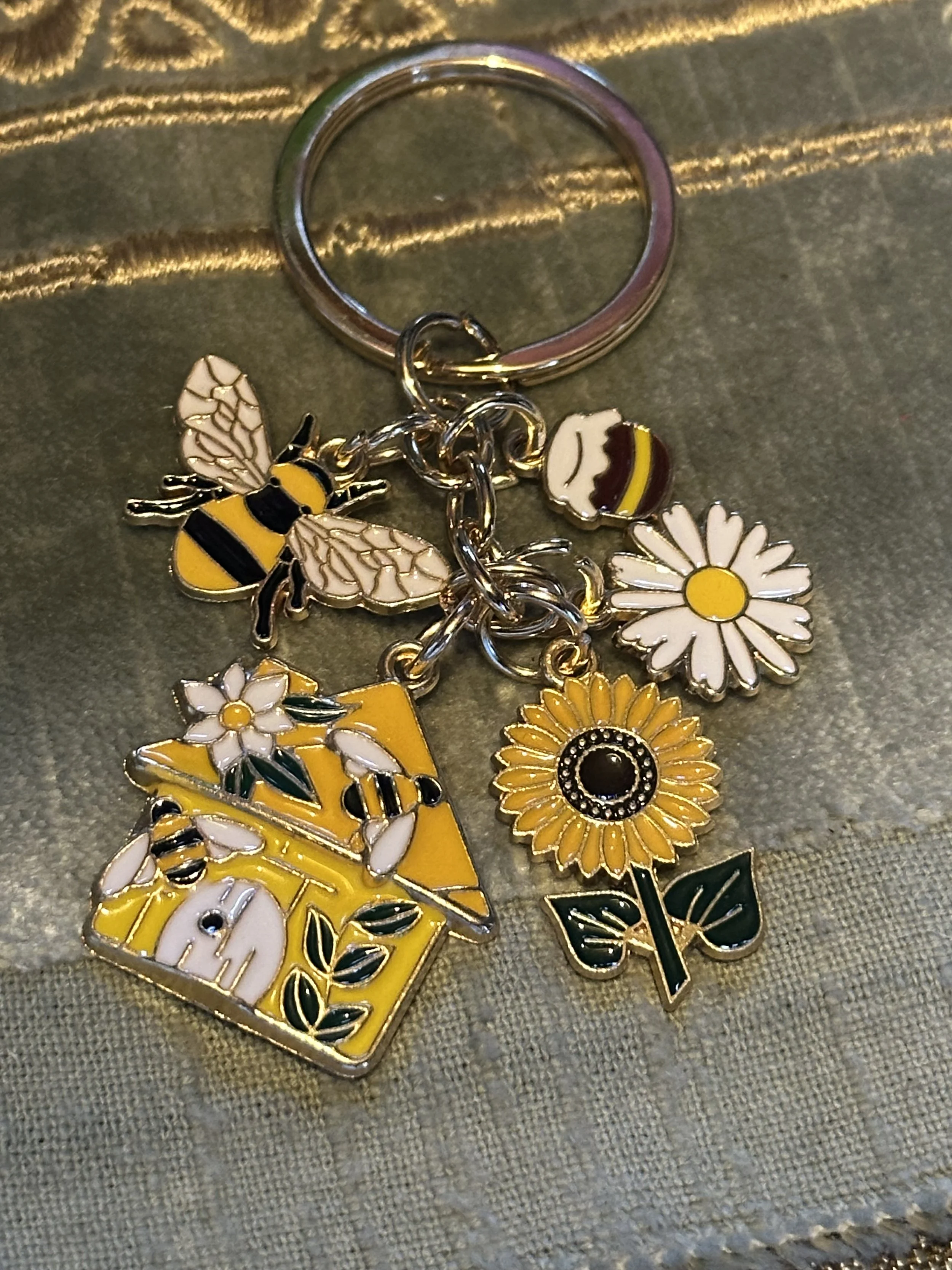 Be A Happy Bee - Positivity Key Charm Bag Charm