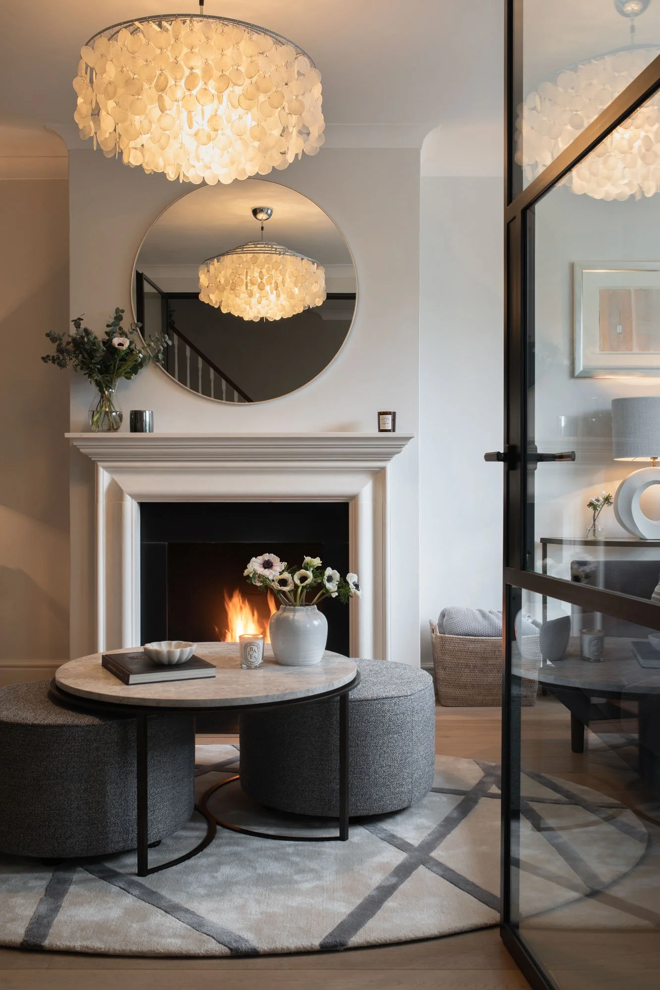 South West London Contemporary Living Room Renovation 