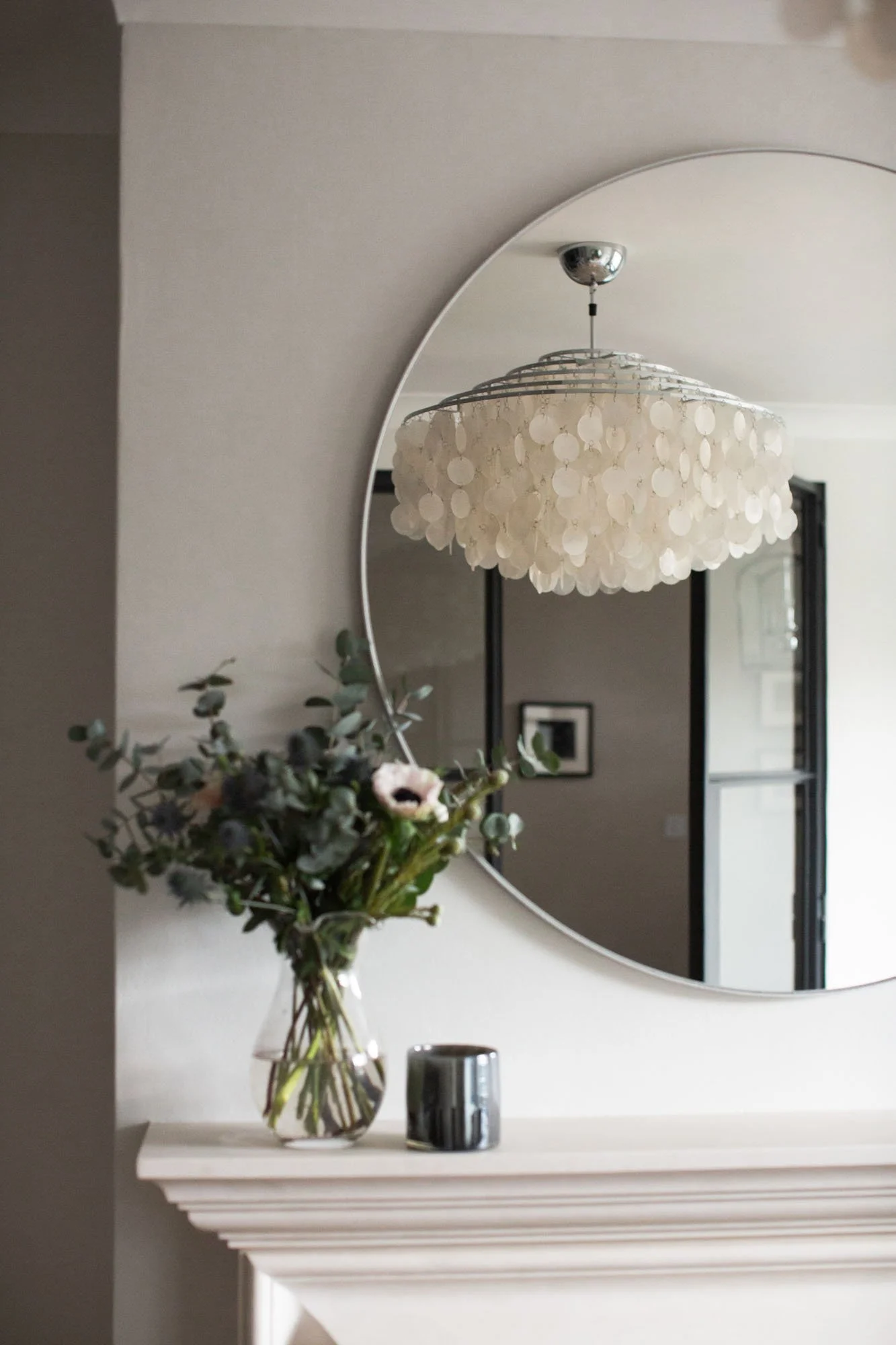 South West London Contemporary Living Room Renovation lighting 