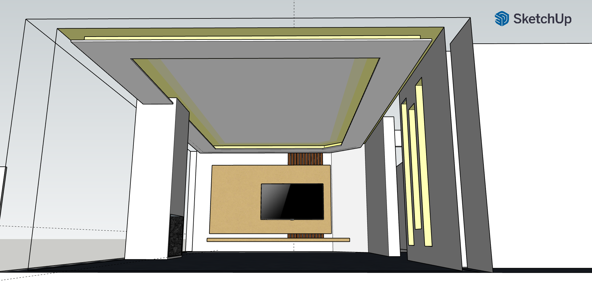 Sample of 3D sketch with our products installed