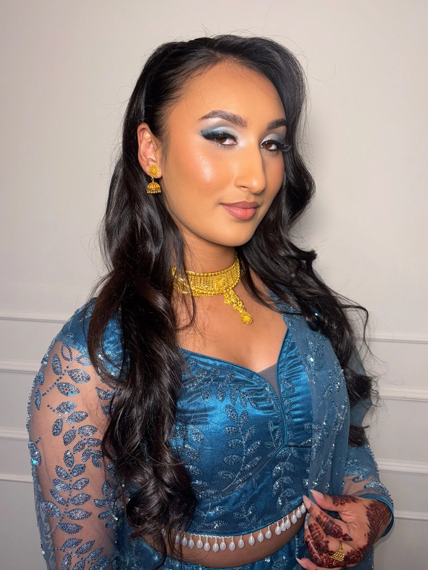 🌸💙 ASTHA &amp; EKTA 💙🌸

These gorgeous siblings were total show stoppers at the reception party for their big sister @rina_rista01 😍
Meeting you all and being part of the many celebrations was an absolute joy! I always feel so honoured to play a