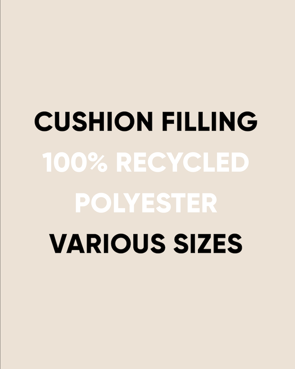 Cushions Filling｜Various Size