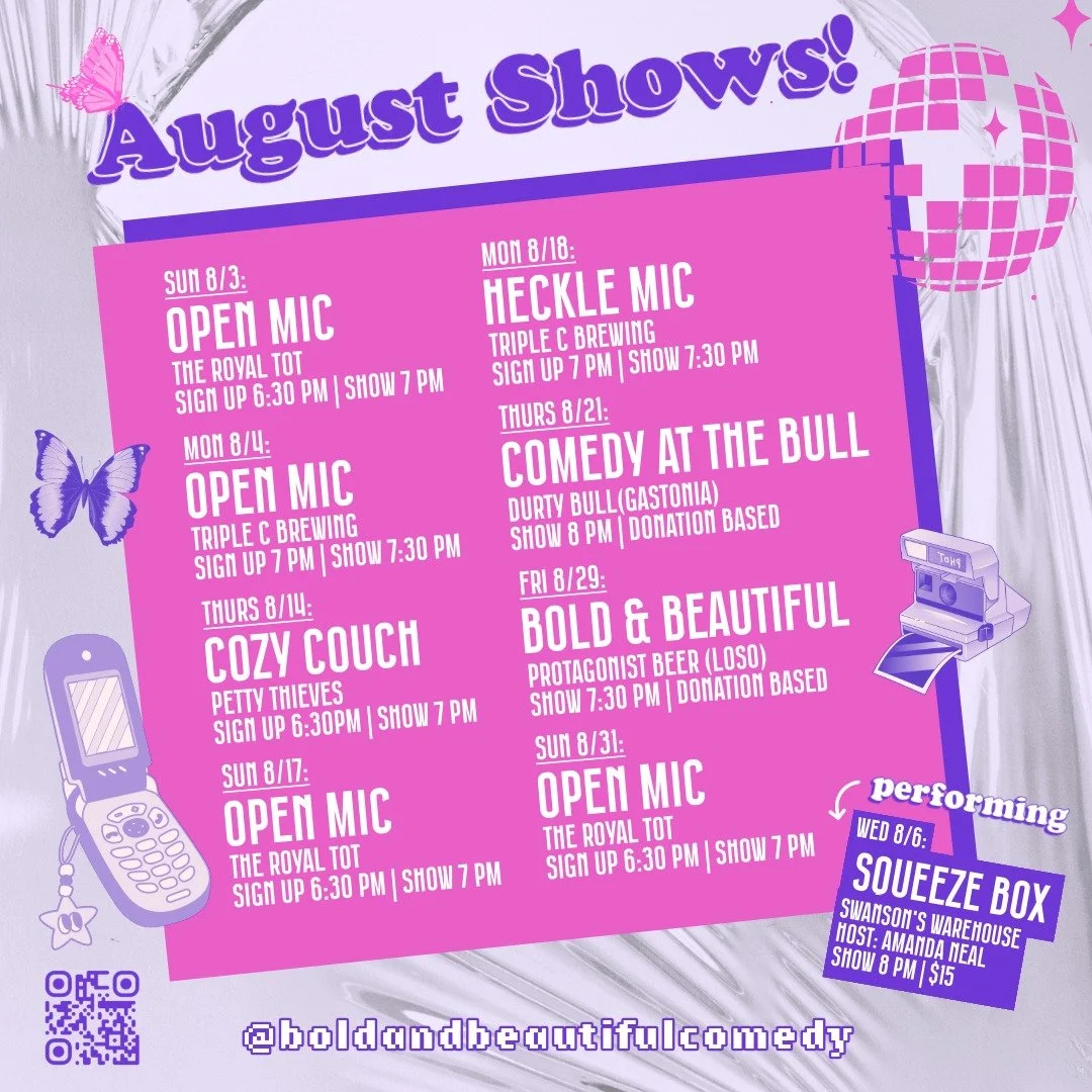 August Shows!