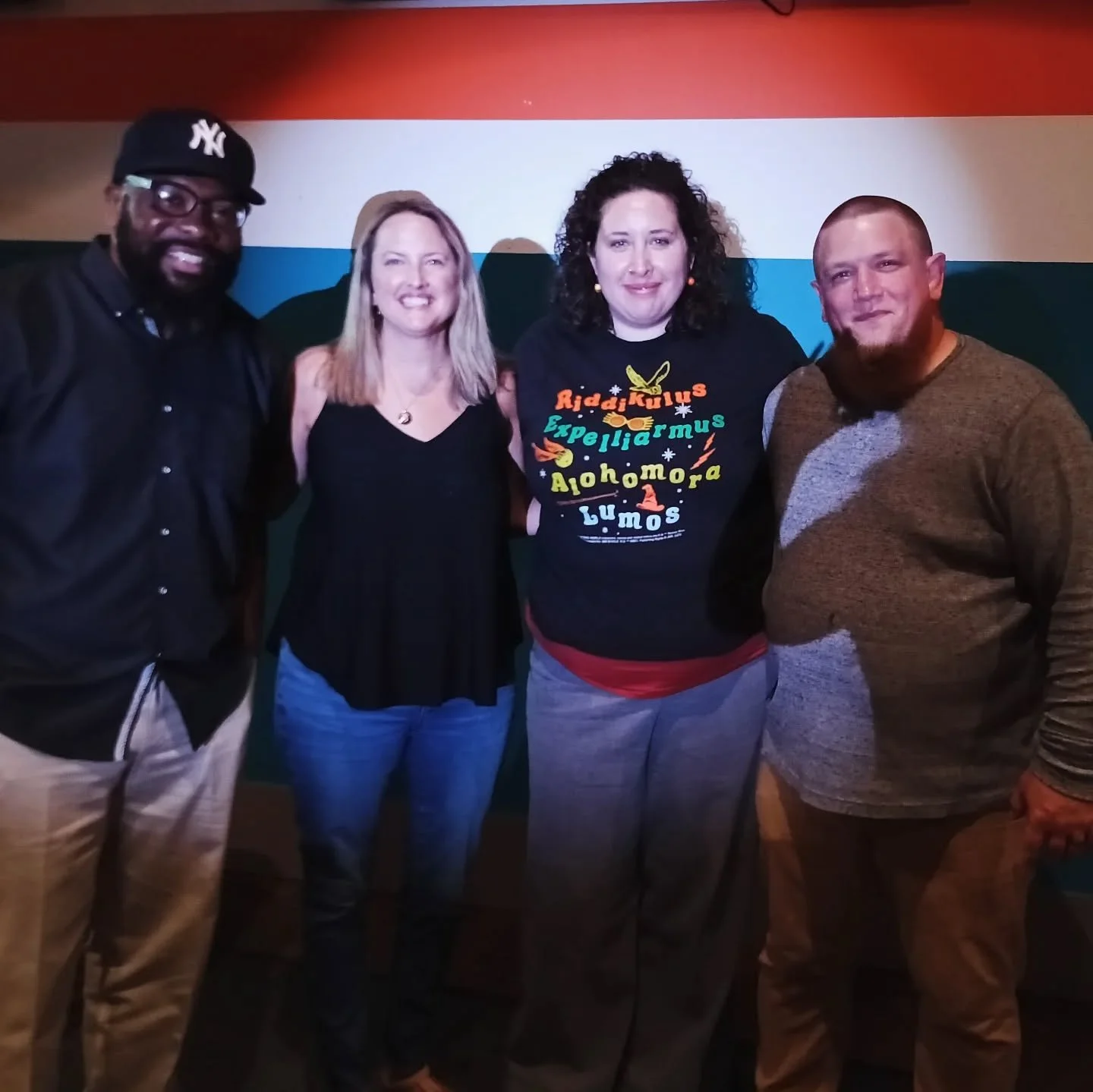 We had a light crowd but a good time 😁 We'll be back on 9/18 with a guest host @masternatecomedy 😘