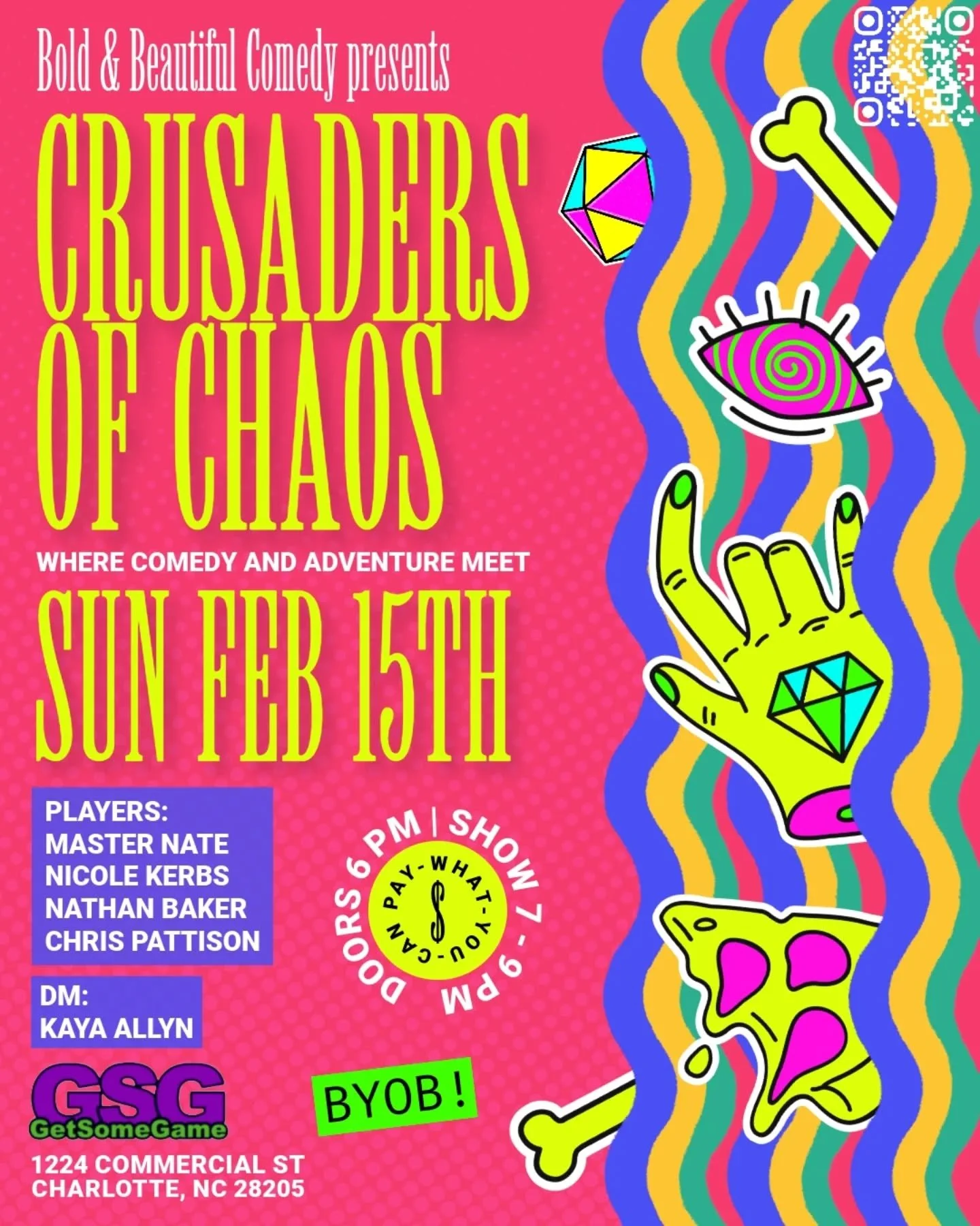 Crusaders of Chaos returns this Sunday as our party of comics dives headfirst into the Azure Coil &mdash; the Naga stronghold at the heart of prophecy itself.
Last time, they found the tablets.
They found the missing piece.
They absolutely did not ke