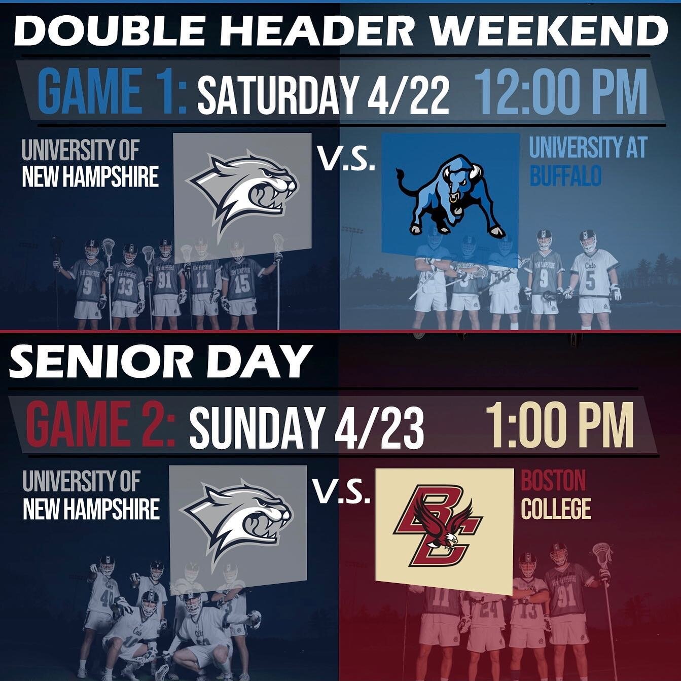 Join us this weekend for the final matchups of the regular season! #gocats