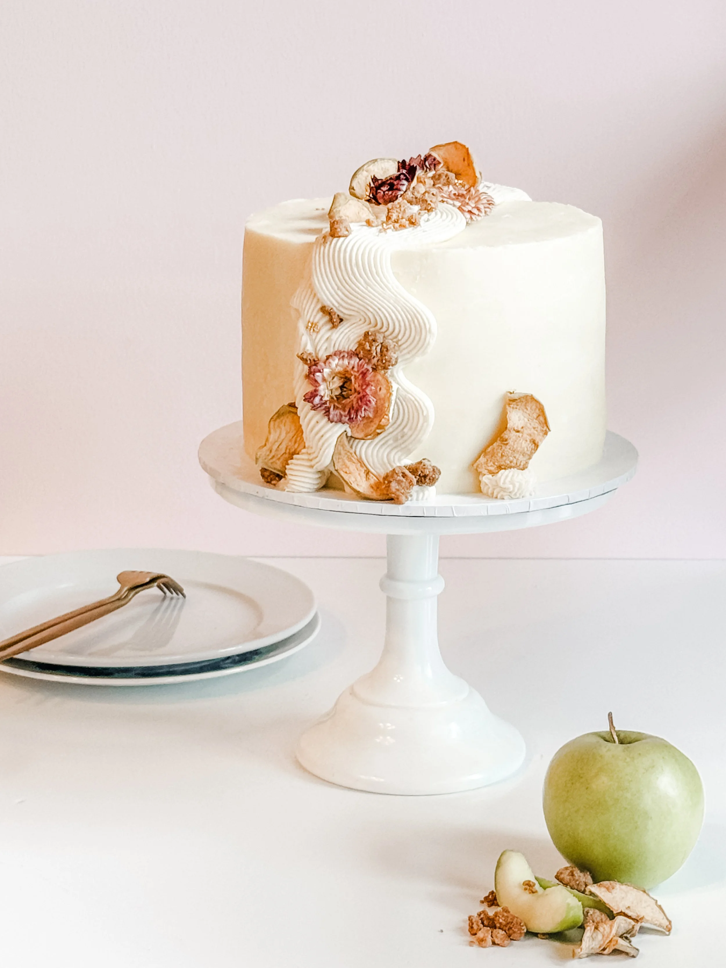 Caramel Apple Pie Cake